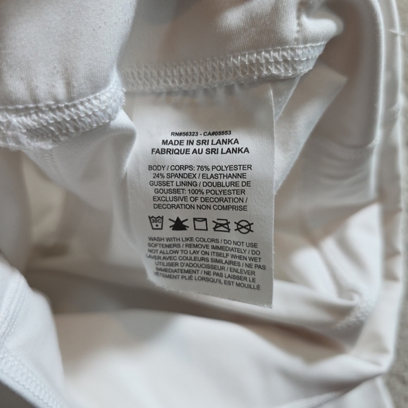 Nike Women's Sculpt Hyper Studio 7/8 Training Tights Sz Small White BQ8633 100 - Picture 8 of 10